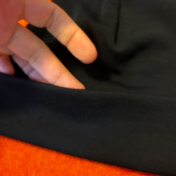 Minimalist black unisex fine knit merino wool blend tuque hat beanie NWT - Picture 4 of 9